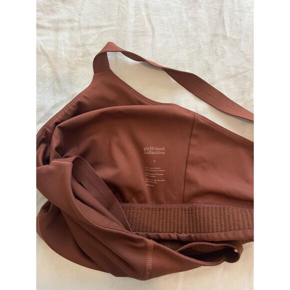 Girlfriend Collective Mia Bra in Cocoa - sz small - Picture 3 of 3